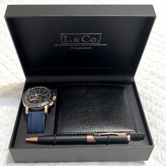 L & Co. | Accessories | Lco Timepieces Mens Watch Wallet And  display picture 2